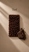 Turf chocolate-brown towelling cover